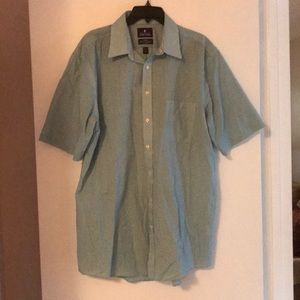 Stafford short sleeve button up size 17